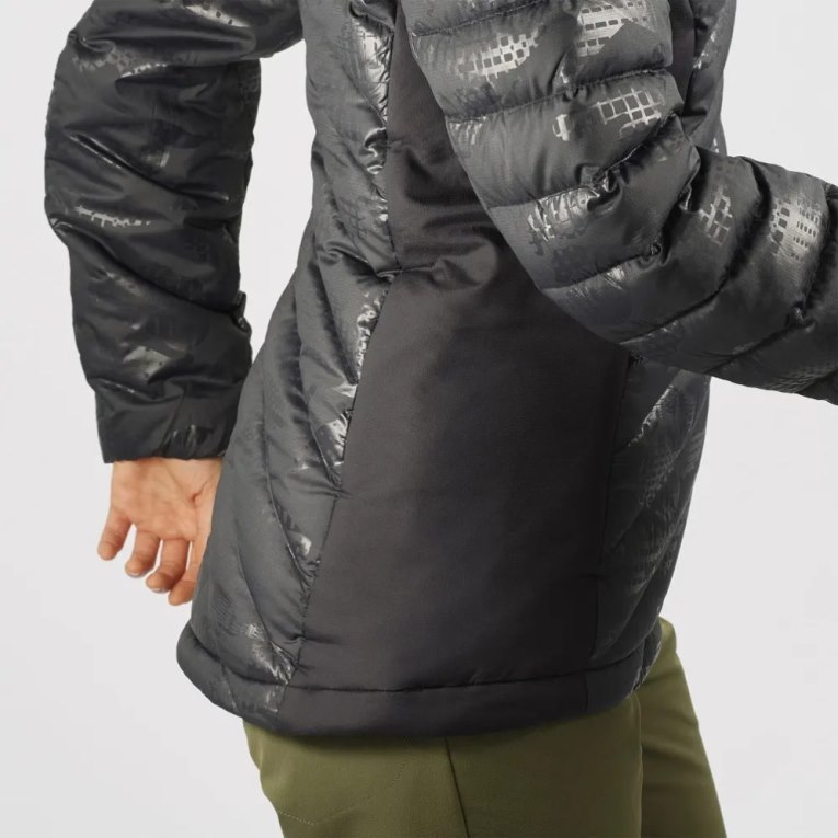 Salomon Essential Xwarm Down Women's Insulated Jackets Black | CA 9E12